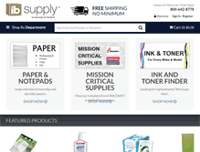 Tablet Screenshot of ibsupply.com